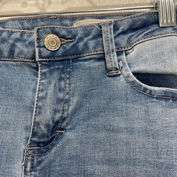 Papaya Midrise Skinny Jeans with Raw Hem Size 3 - Picture 4 of 5